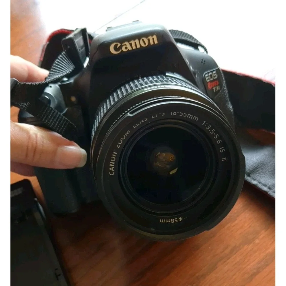 Canon EOS Black Digital Camera with Accessories